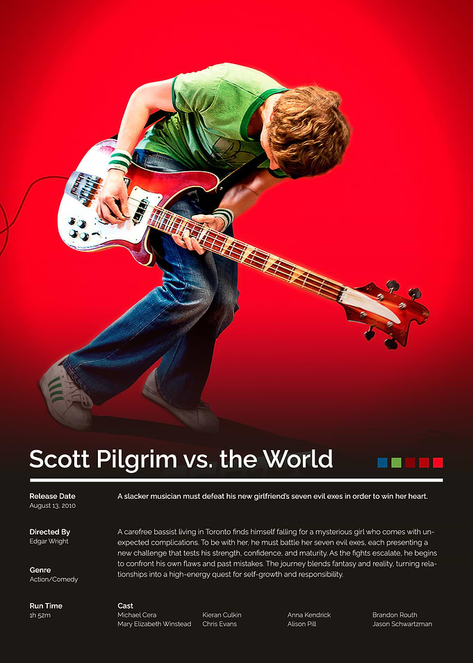 Scott Pilgrim vs. the World Movie Poster