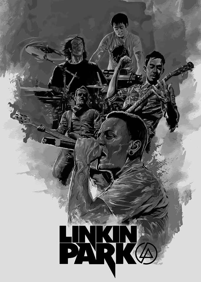 Linkin Park Band Poster