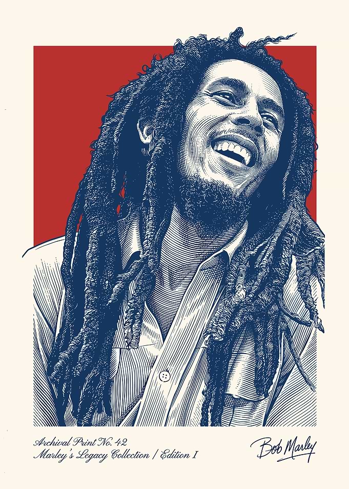 Bob Marley Portrait