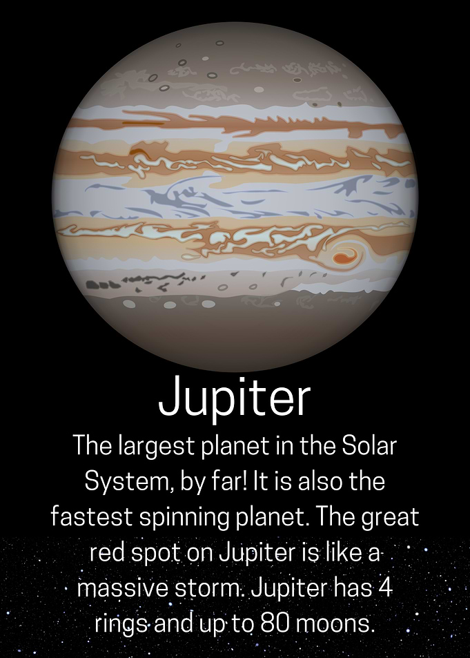 Jupiter Planet Illustration