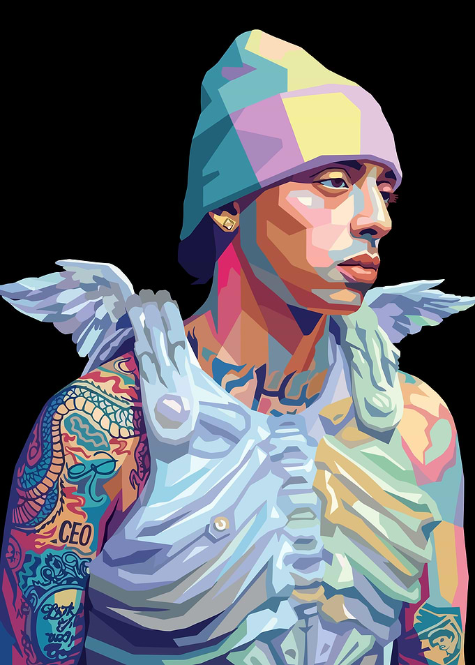 Central cee wpap art