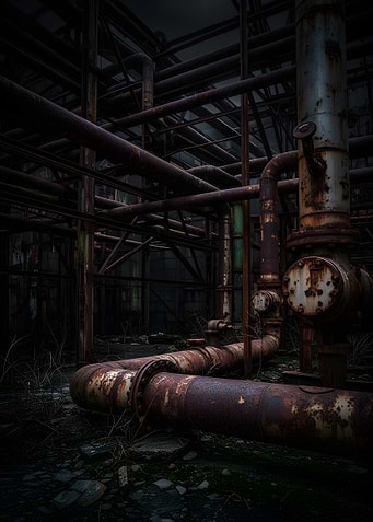 Abandoned Industrial Pipes