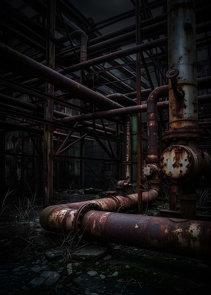 Abandoned Industrial Pipes