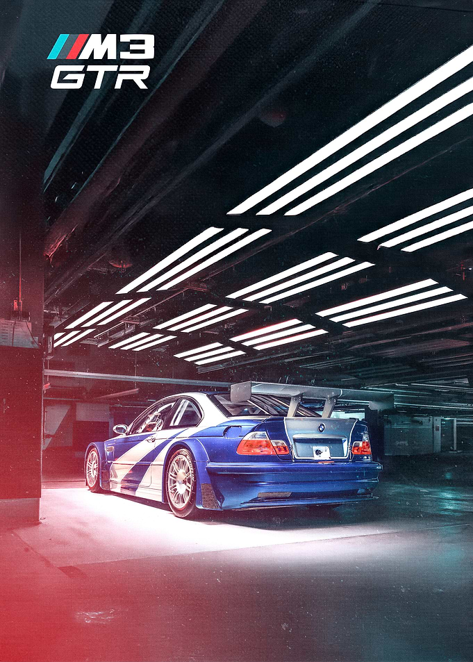 BMW M3 GTR Need for Speed Most Wanted