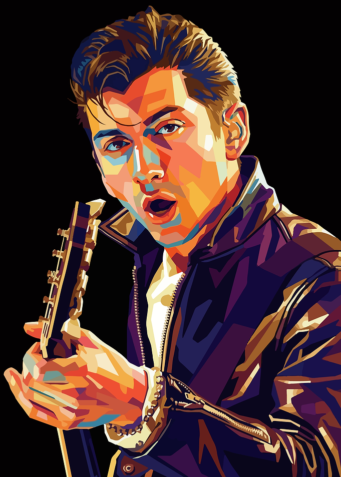 Alex Turner Pop Art Portrait