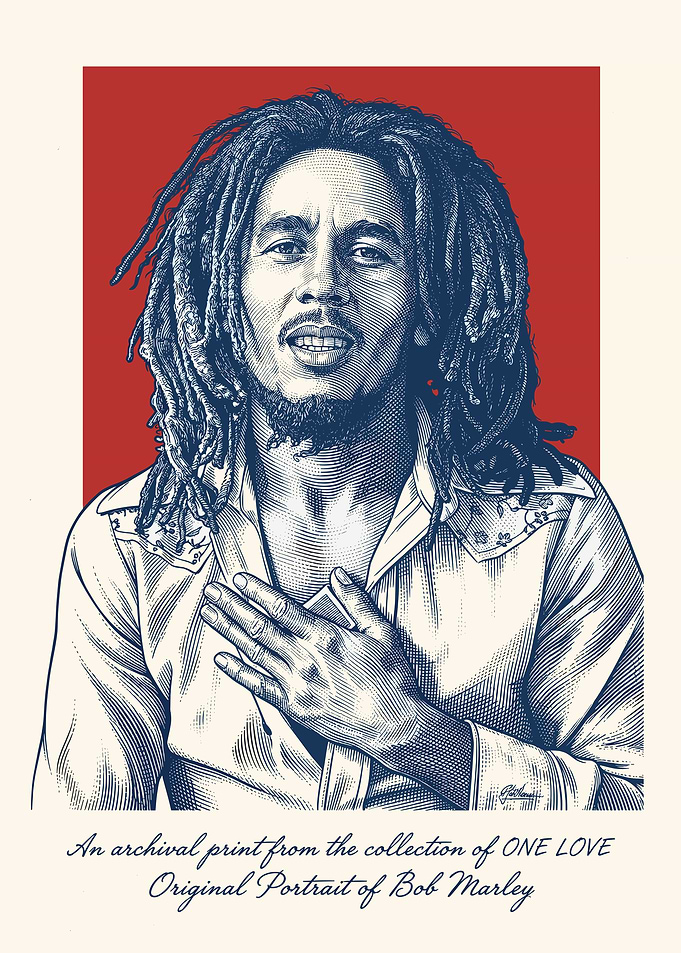 Bob Marley Portrait