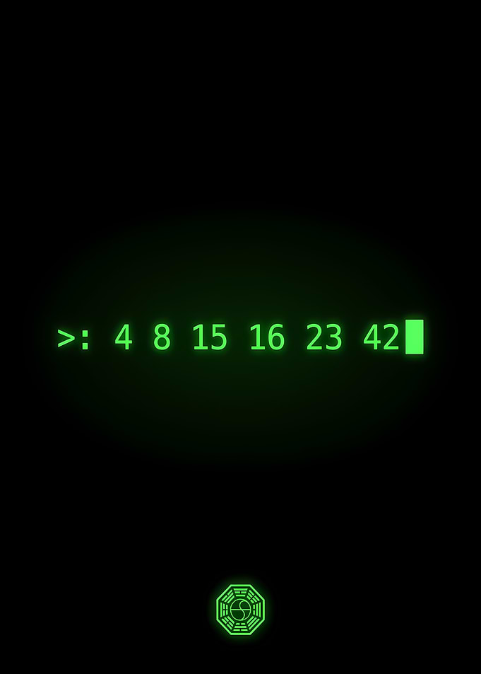 Lost Numbers and Dharma Initiative Symbol