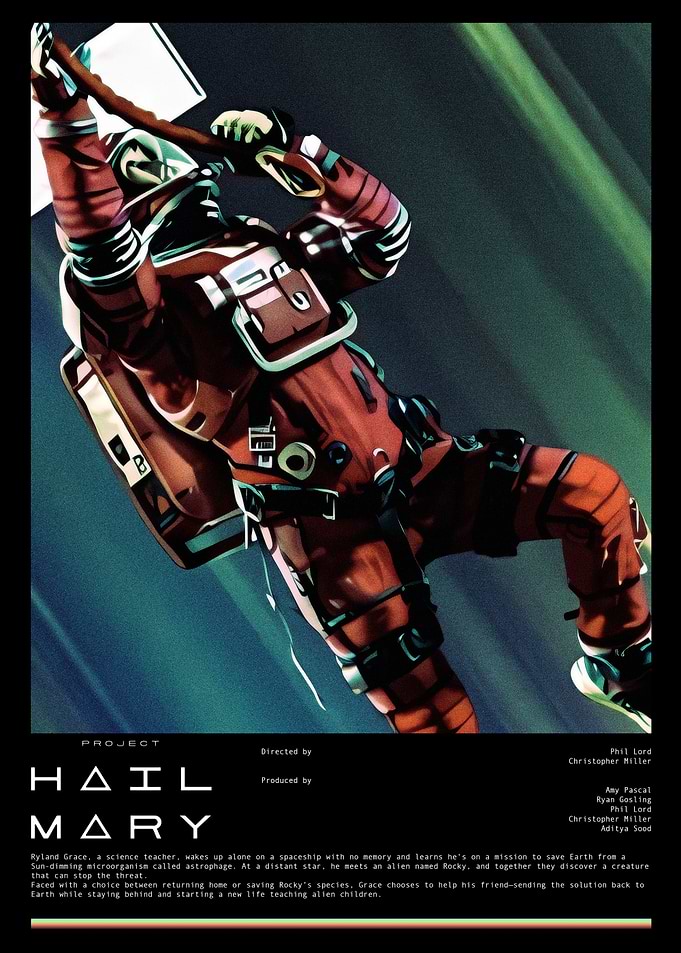 Project Hail Mary Movie Poster