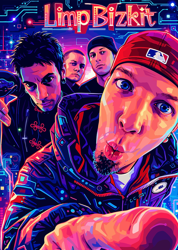 Limp Bizkit Band Portrait