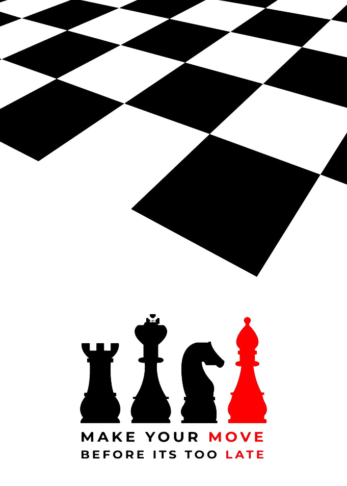 Chess Pieces and Board