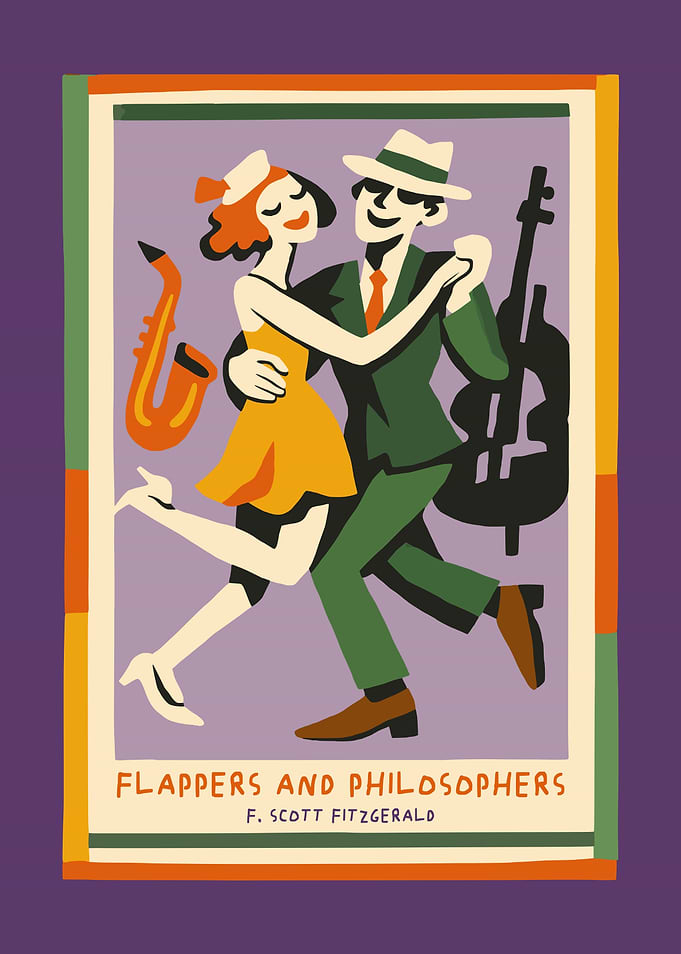 Jazz Age Dance Poster Print