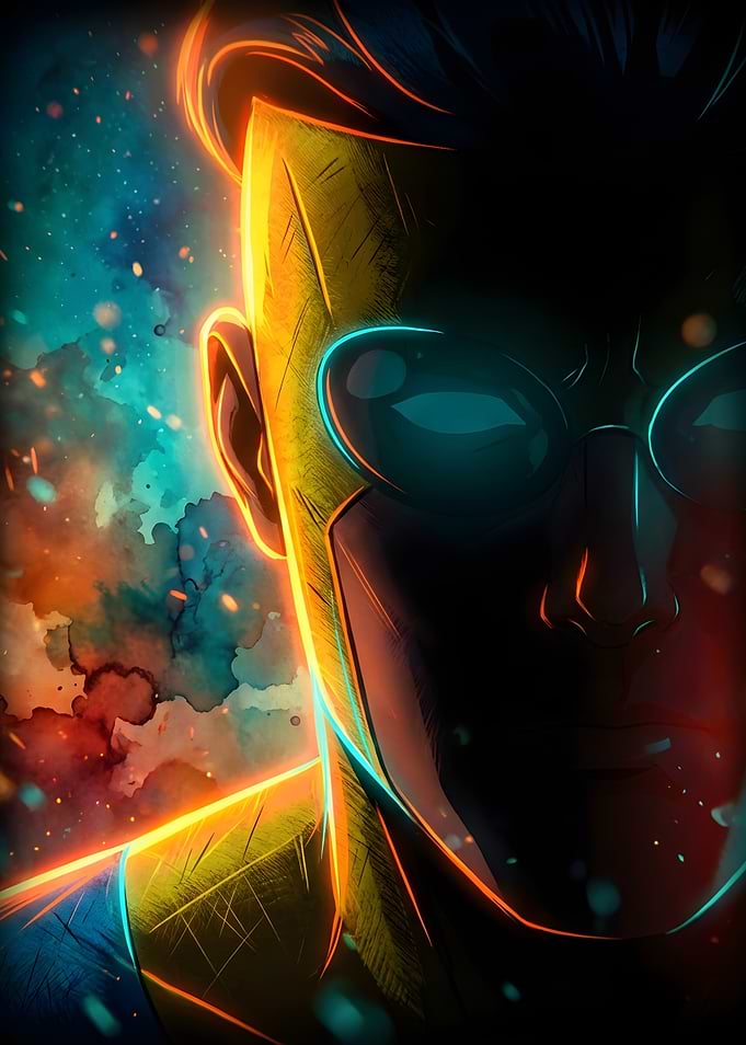 Invincible Close-Up Portrait