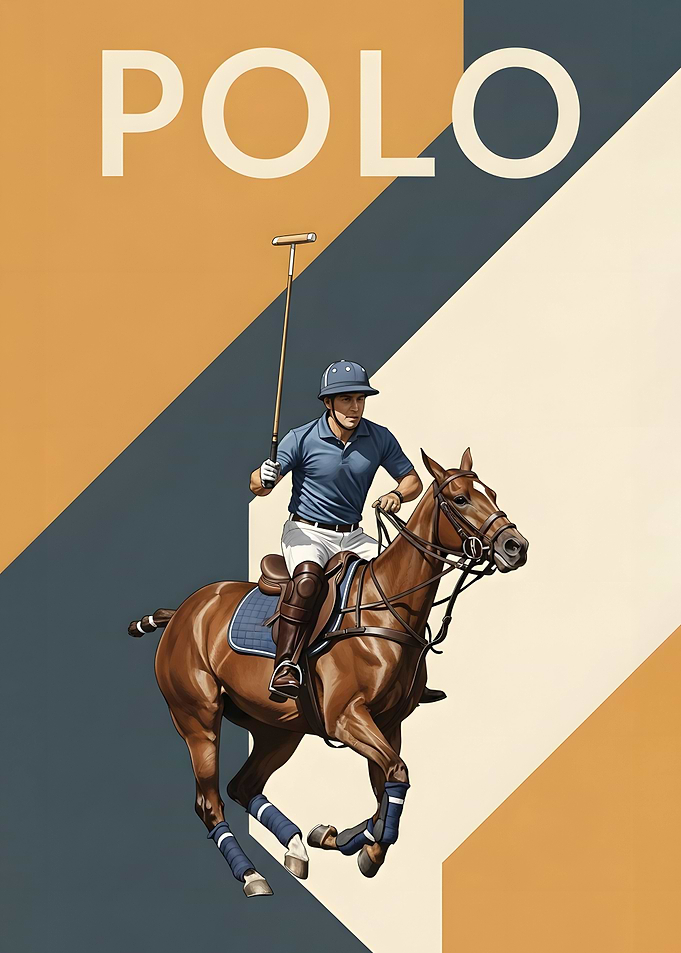 Polo Player on Horseback