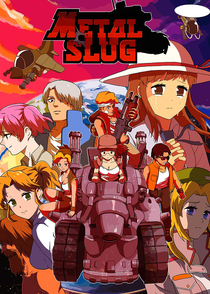 Metal Slug Anime Poster
