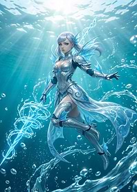 Underwater Water Warrior