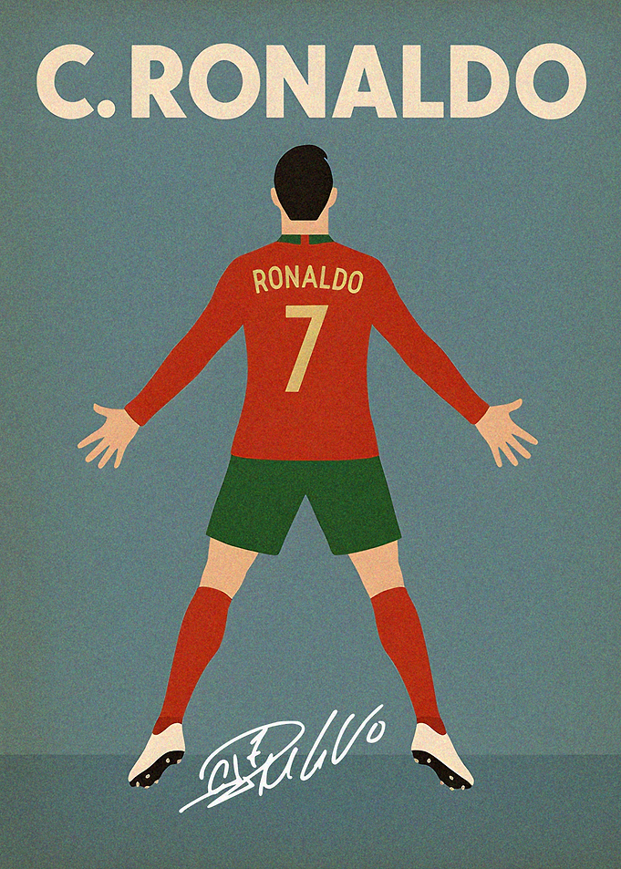 Cristiano Ronaldo Minimalist