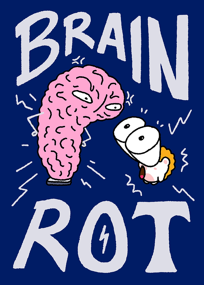 Brain Rot Text Art