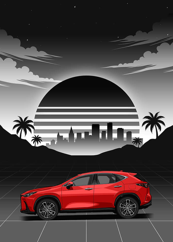 Lexus NX Red
