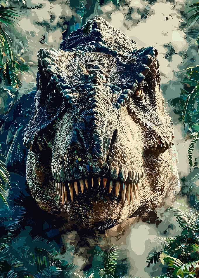 Tyrannosaurus Rex in Jungle