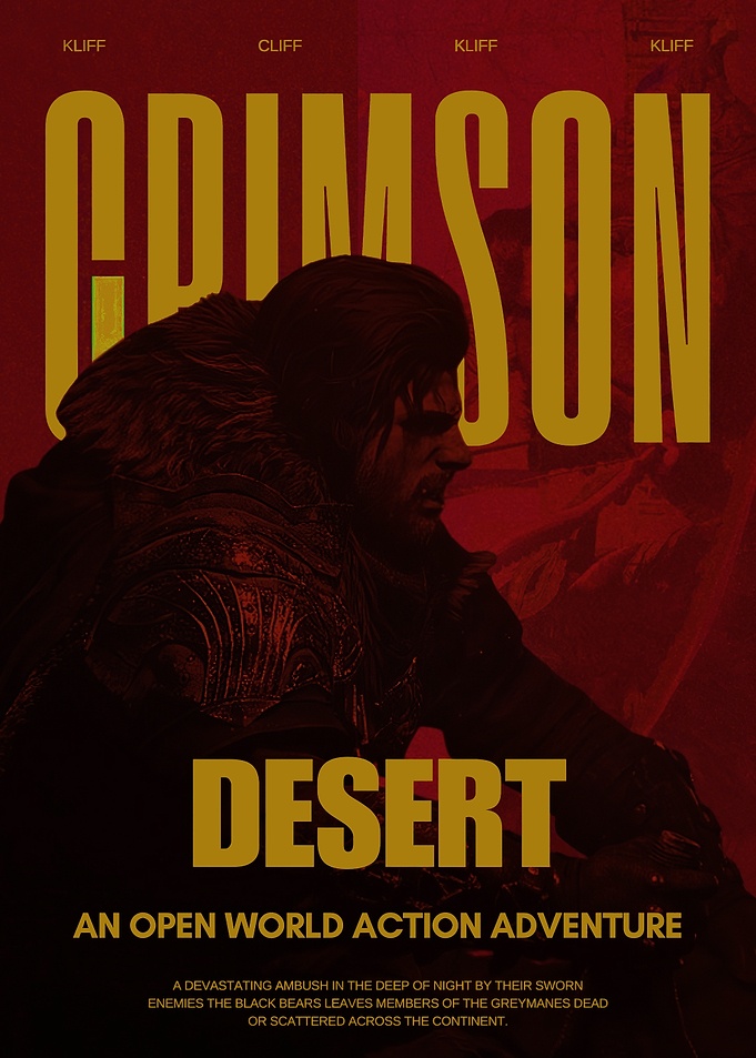 Crimson Desert Game Poster