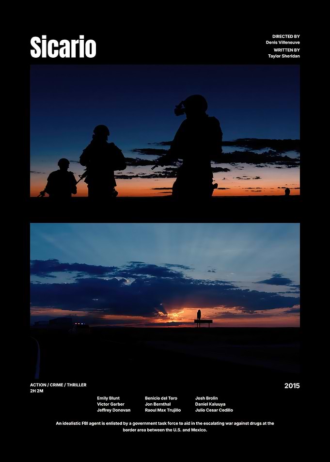 Sicario Movie Poster