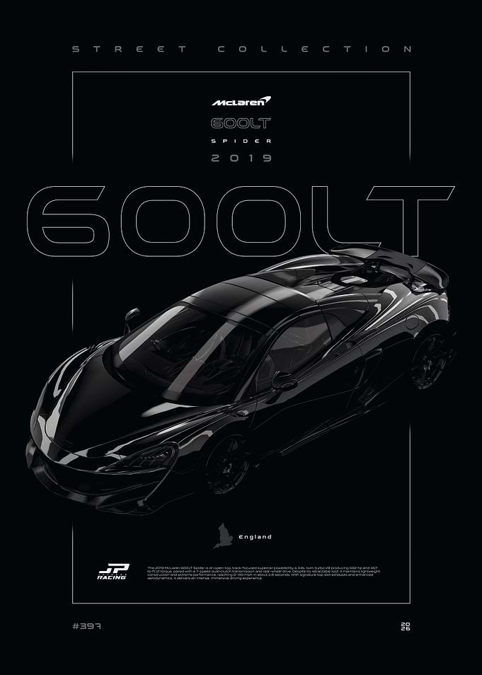 McLaren 600LT Spider 2019 Black Series