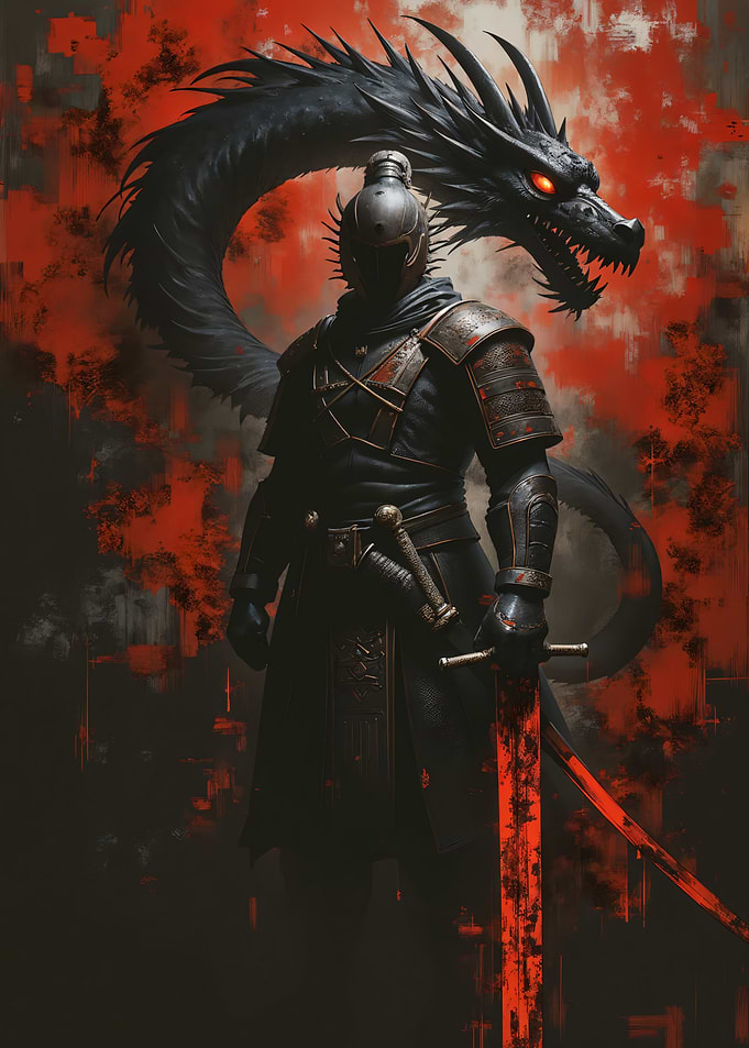 Warrior and Dragon