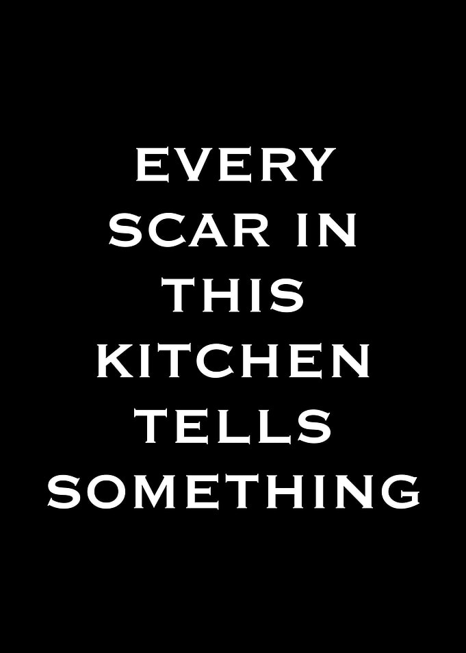 Every Scar in This Kitchen Tells Something