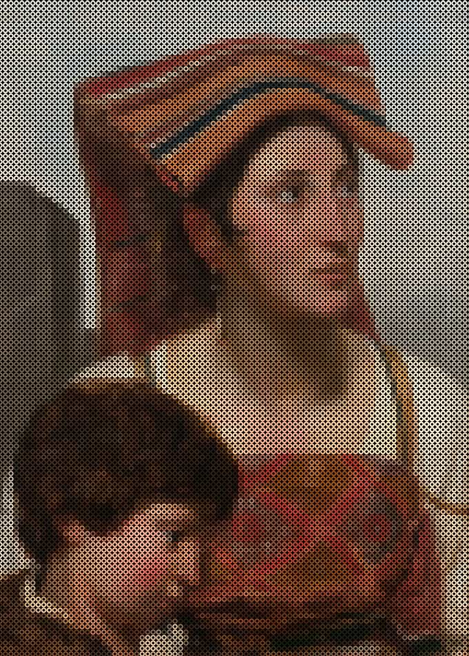 Femme et jeune garçon