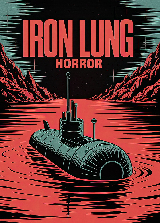 Iron Lung Horror Submarine Poster