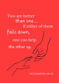Helping Hands Bible Verse