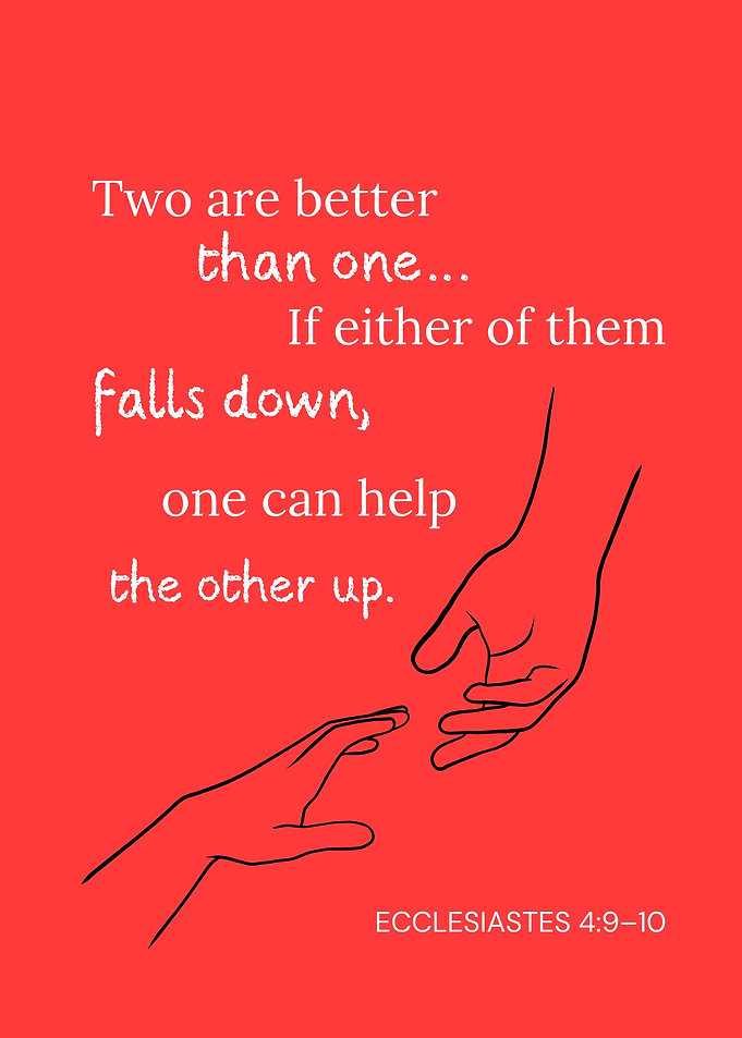 Helping Hands Bible Verse