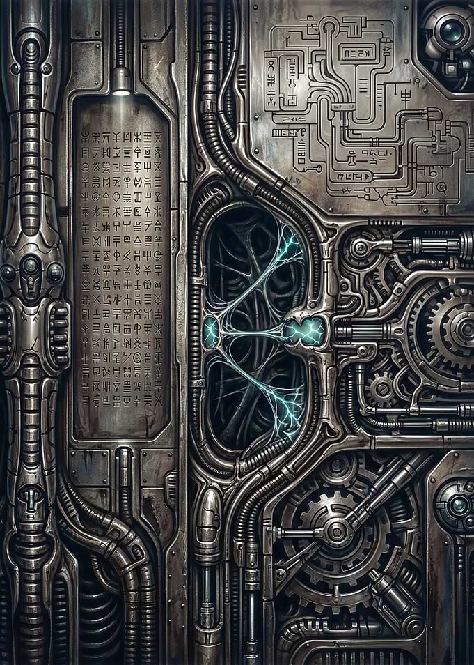 Mechanical Interior Alien Fan Art