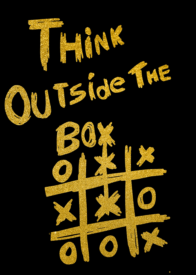 Think Outside the Box Tic Tac Toe