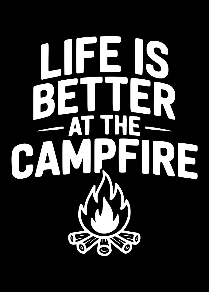 Life is Better at the Campfire