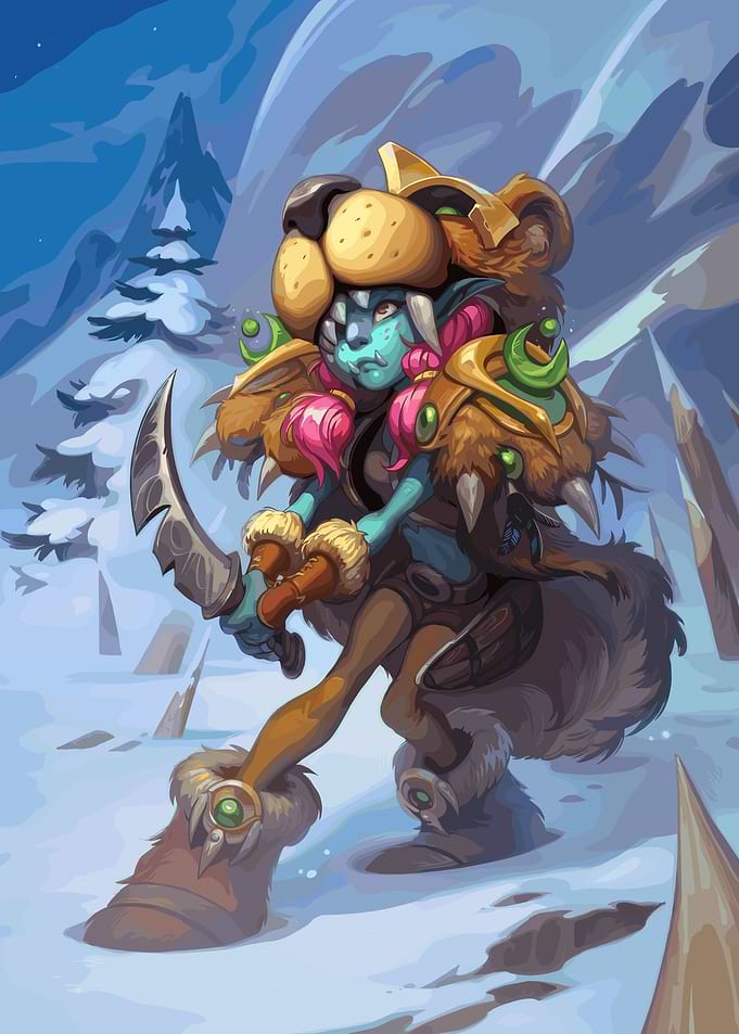 Troll Hunter in Snowy Mountains