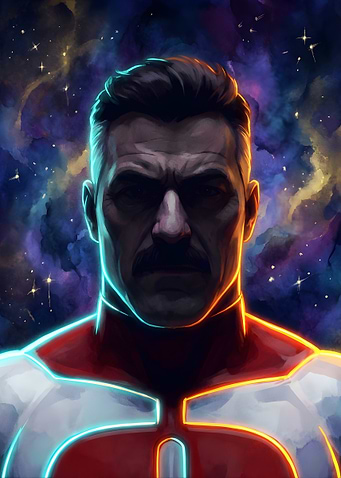 Omni-Man in Space