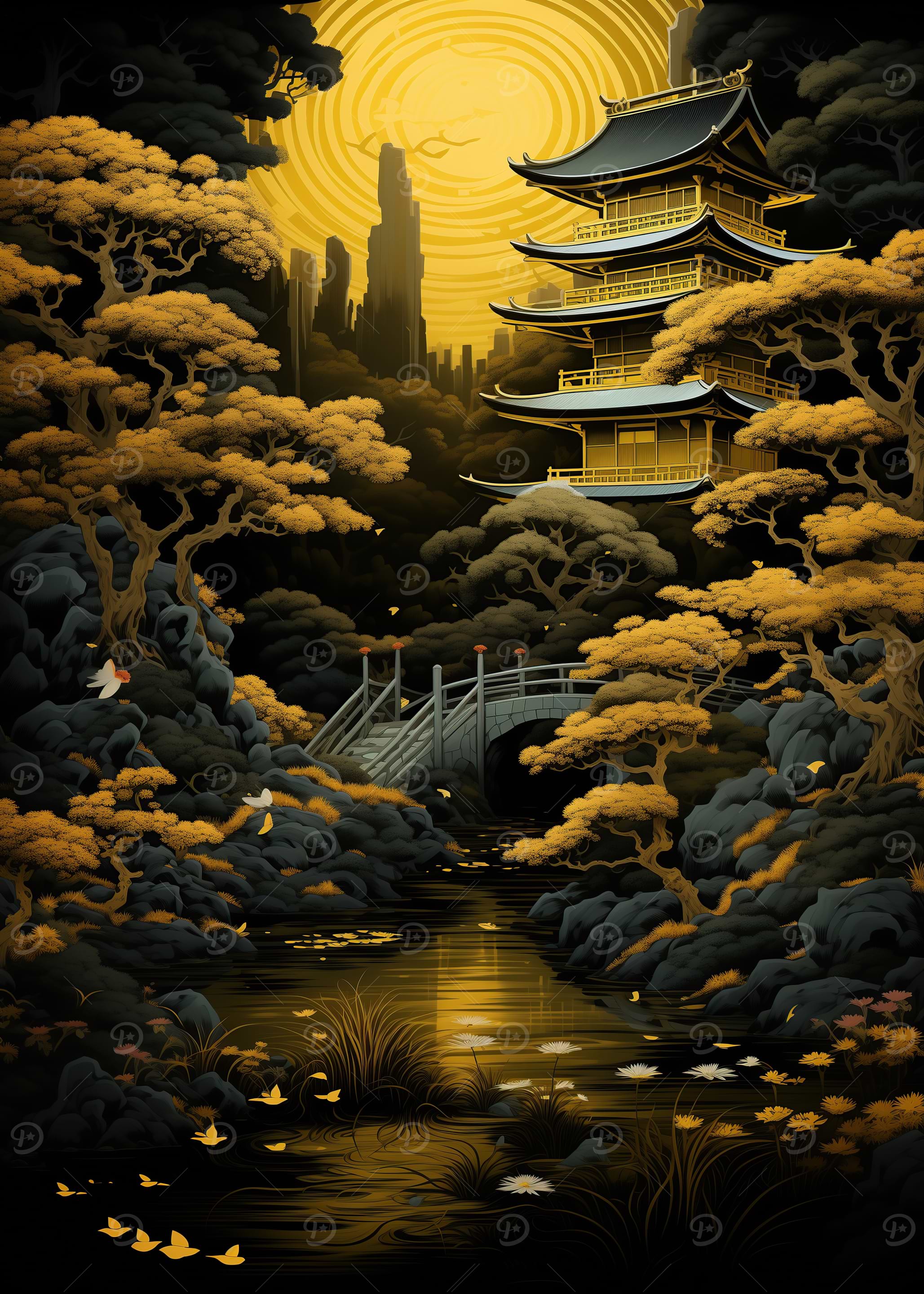 The Holy Tree metal poster - Limited Edition | Displate