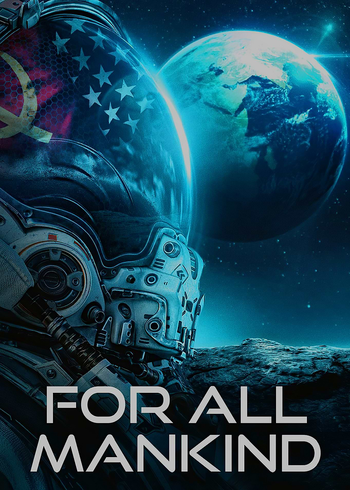 For All Mankind Astronaut Poster