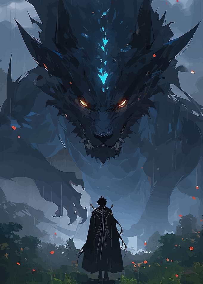 Giant Monster vs Warrior