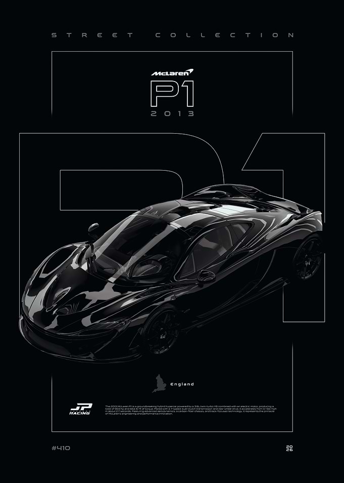 McLaren P1 2013 Black Series