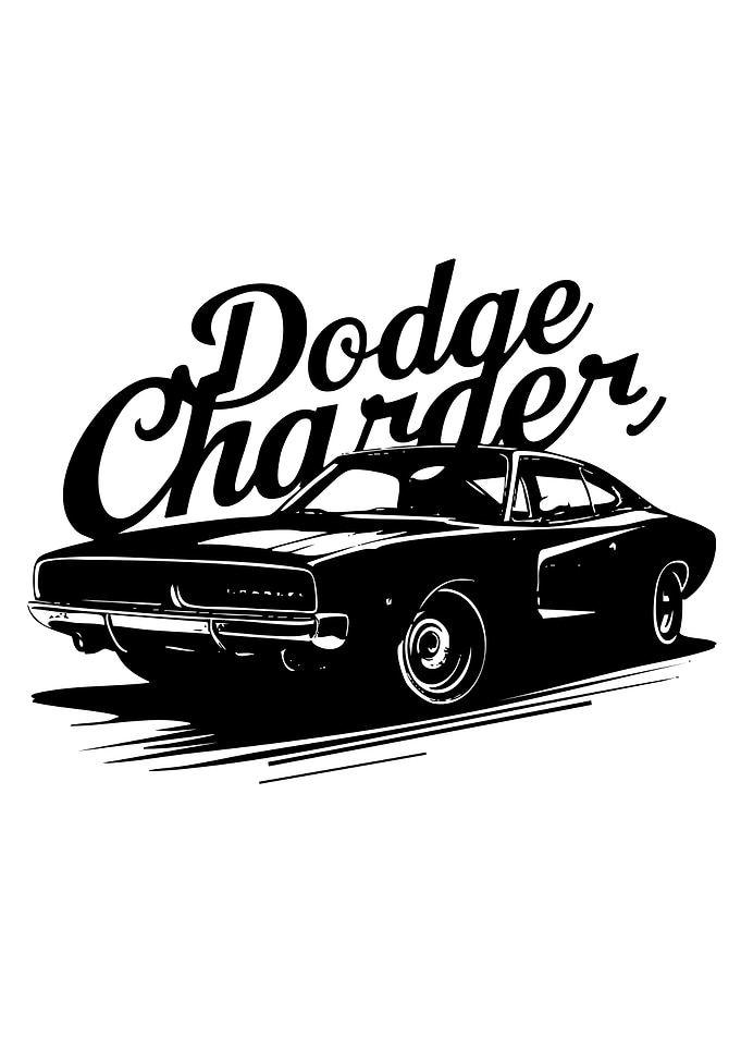 Dodge Charger Silhouette