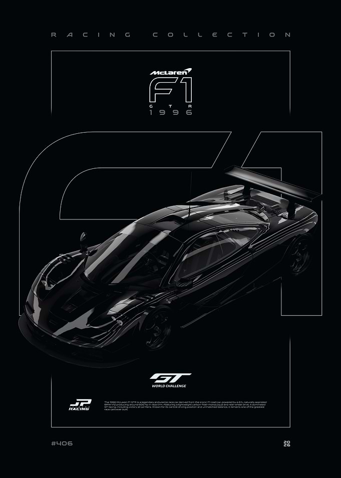 McLaren F1 GTR 1996 Black Series