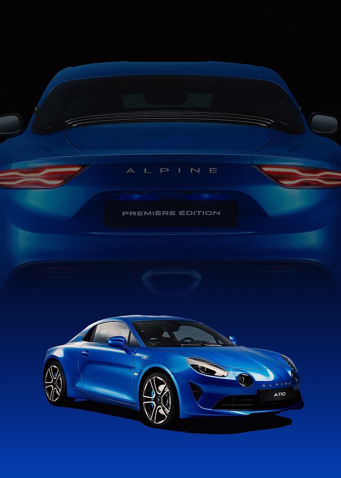 Blue Alpine A110 Premiere Edition