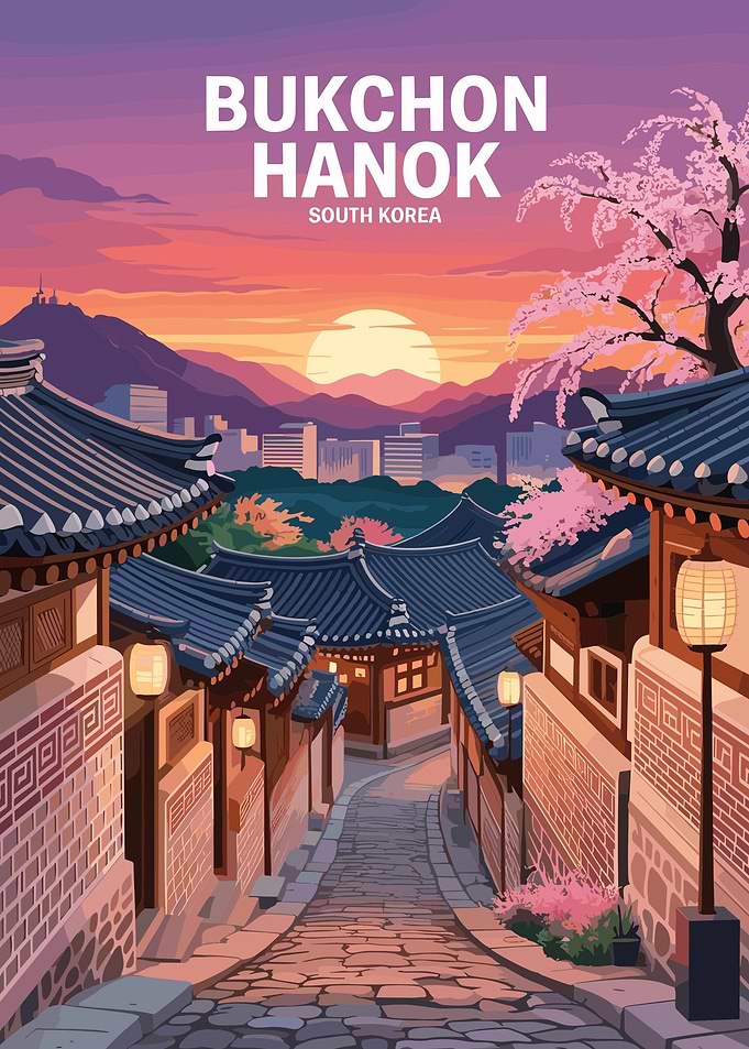 Travel Bukchon Hanok South Korea