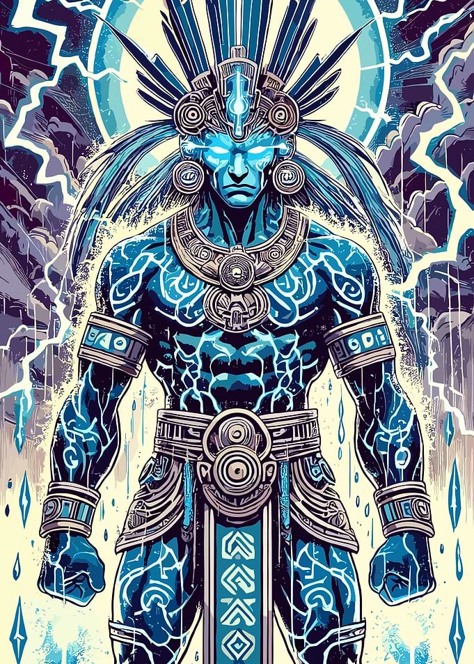 Aztec God of Lightning