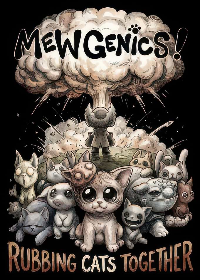 MewGenics Rubbing Cats Together