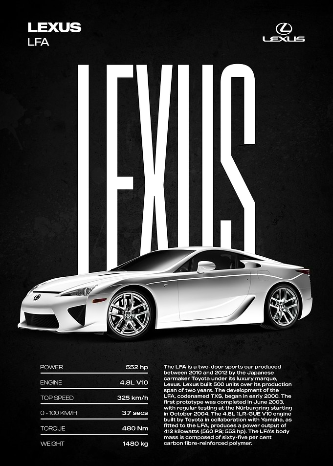 Lexus LFA Sports Car