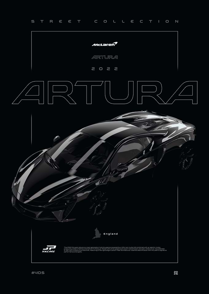 McLaren Artura 2022 Black Series