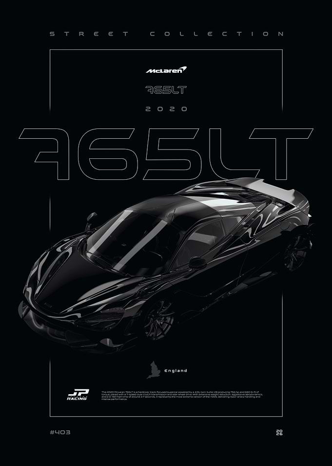McLaren 765LT 2020 Black Series